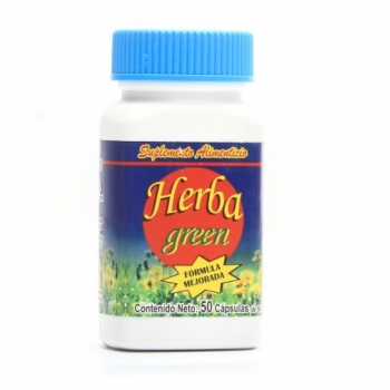 HERBA GREEN 500MG 50 CAPSULAS