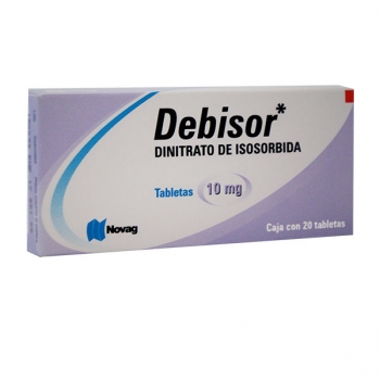 DEBISOR c/20 TABS.10 MG.  ( ISORBID )