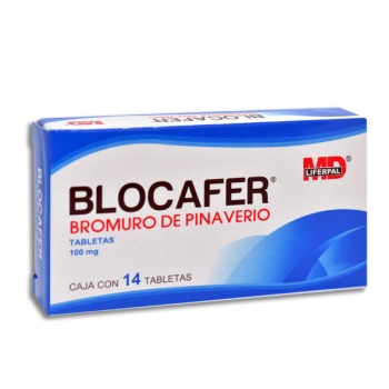 BLOCAFER (BROMURO DE PINAVERIO) 100MG 14TAB