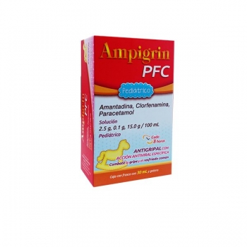 AMPIGRIN PFC Pediátrico SOL. GOTAS 30 ML. ( DESENFRIOLITO ) 2.5/0.1/15 G.