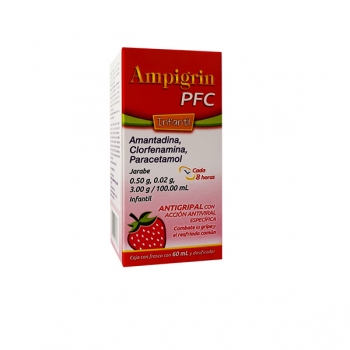 AMPIGRIN PFC Infantil JARABE ( DESENFRIOL ) 60 ML. 0.50/0.02/3.00 G