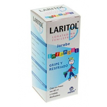 LARITOL-D JBE. Infantil 60 ML. 50/100 MG.  (  CLARITYNE D )