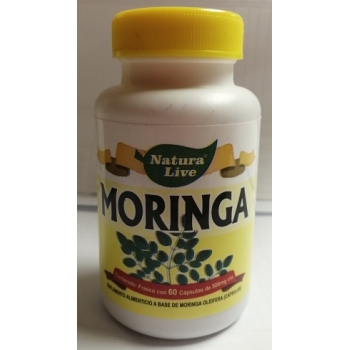 MORINGA 500MG 60 CAPSULAS NATURA LIVE