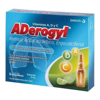 ADEROGYL CAJA CON UNA AMPOLLETA 3ML   *THIS PRODUCT IS ONLY AVAILABLE IN MEXICO