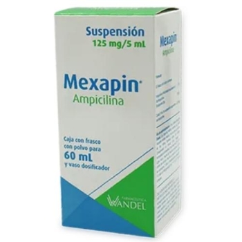 MEXAPIN (AMPICILINA) 500MG 60ML SUSPENCION