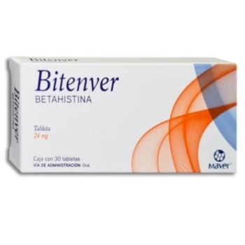 BITENVER (BETAHISTINE) 24MG 30TAB