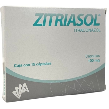 ZITRIASOL (ITRACONAZOL) 100MG 15 CAPSULAS