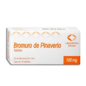 BROMURO DE PINAVERIO (PINAVERIUM BROMIDE) 100MG 14 TABLETS