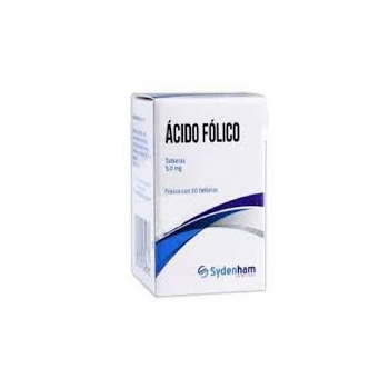 ÁCIDO FÓLICO (ÁCIDO FÓLICO) 5MG 20 TABLETAS