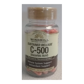 C-500 ASCORBIC ACID (ACIDO ASCORBICO) 500MG 60 CAPSULAS