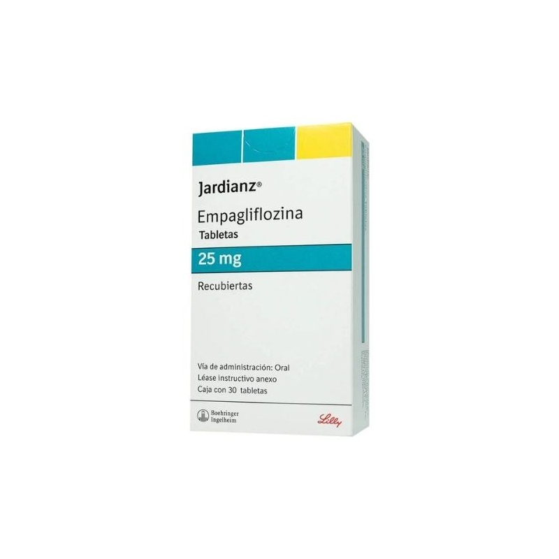 JARDIANZ (EMPAGLIFLOZINA) 25MG 30 TABLETAS - MEXIPHARMACY - FARMACIA