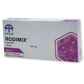 RODIMIX (LINEZOLID) 600MG 10 TABLETS