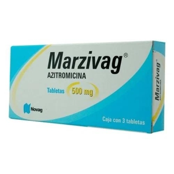 MARZIVAG (Azithromycin) 500MG 3 TABLETS