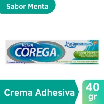 ULTRA COREGA MINT FLAVOR ADHESIVE CREAM 40G