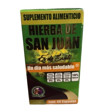 HIERBA DE SAN JUAN (HIERBA ANIZ, FLOR DE AZAHAR,FLOR DE TILA, TORONJIL) 60 CAPSULAS