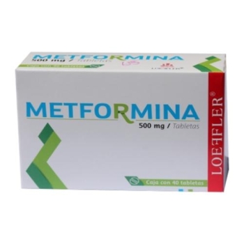 METFORMINA (METFORMIN) 500MG 40 TABLETS