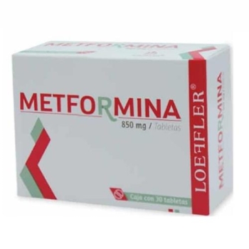 METFORMINA (METFORMINA) 850MG 30 TABLETAS