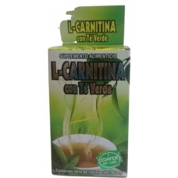 L-CARNITINA CON TE VERDE 60 TABS 700MG