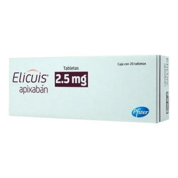 ELICUIS (APIXABAN) 2.5MG 20 TABLETS