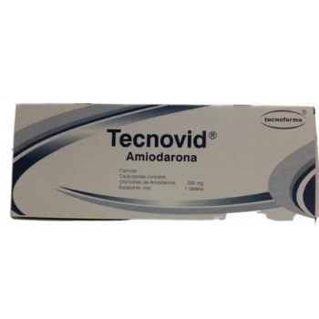 TECNOVID (AMIODARONE) 200MG 20 TABLETS