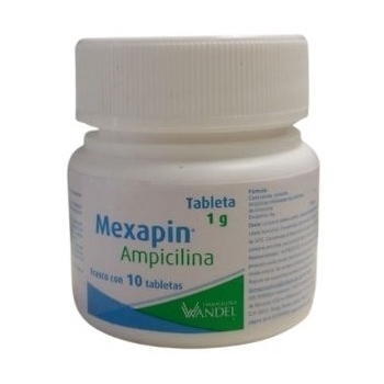 MEXAPIN (AMPICILLIN) 1G 10 TABLETS