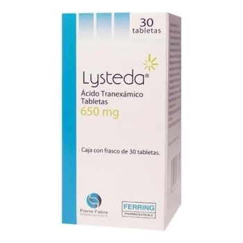 LYSTEDA (ACIDO TRANEXAMICO) 650MG 30 TABLETAS