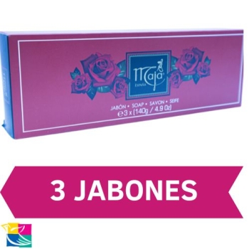 MAJA ESTUCHE 3JABONES 140G