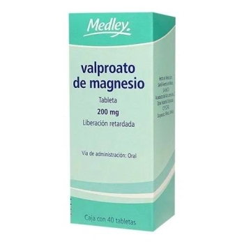 VALPROATO DE MAGNESIO (MAGNESIUM VALPROATE) 200MG 40 TABLETS
