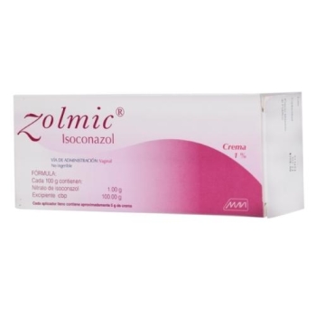 ZOLMIC (ISOCONAZOLE) 1G TUBE WITH 40G AND 7 DISPOSABLE VAGINAL APPLICATORS