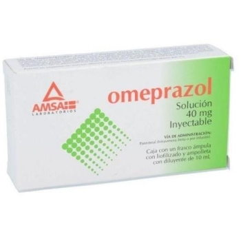 OMEPRAZOL (OMEPRAZOLE) 40MG  1 BOTTLE AMPULA WITH LYOPHILIZED restricted for the united states
