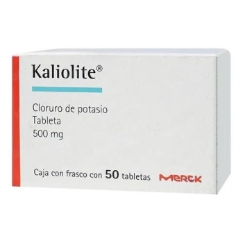 KALIOLITE (POTASSIUM CHLORIDE) 500MG 50GRAG