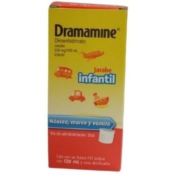 DRAMAMINE (DIMENHYDRINE) 250MG 120ML *THIS PRODUCT IS AVAILABLE ONLY TO CUSTOMERS WITHIN  MEXICO*
