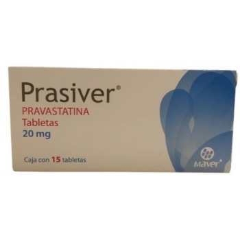 PRASIVER (PRAVASTATIN) 20MG 15 TABLETS