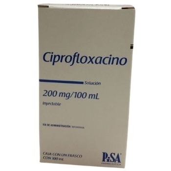 CIPROFLOXACINO (CIPROFLOXACINO) 200ML INJECTABLE SOLUTION