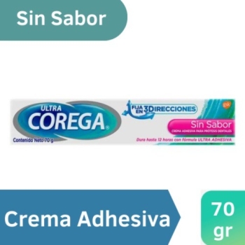 COREGA ULTRA ADHESIVE CREAM FOR DENTAL PROSTHESIS 70 G