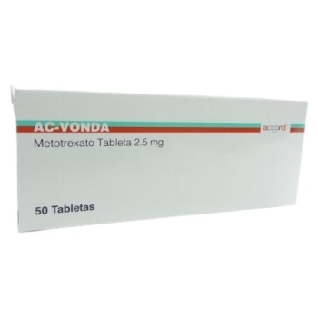 AC-VONDA (METOTREXATE) 2.5MG 50 TABLETS