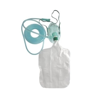 OXYGEN MASK WITH NON-REFLUX DEVICE 1 PIECE