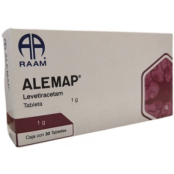 ALEMAP (LEVETIRACETAM) 1G 30 TABLETS