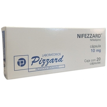 NIFEZZARD (NIFEDIPINO) 10 MG 20 CAPSULES