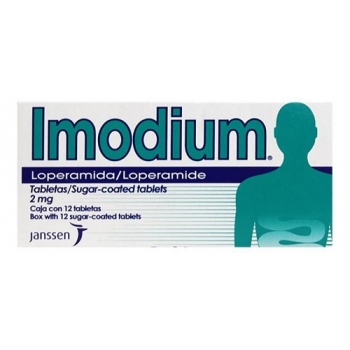IMODIUM (LOPERAMIDE) 2MG 12 TABLETS