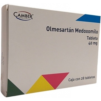 OLMESARTAN MEDOXOMILO (OLMESARTAN MEDOXOMILO) 40MG 28 TABLETAS