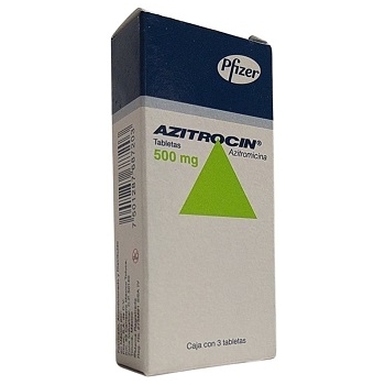 AZITROCIN (AZITROMICINA) 500MG 3 TABLETAS