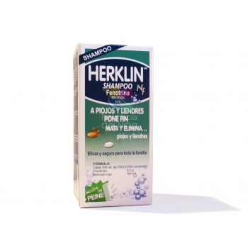 HERKLIN NF (PHENOTHRIN-LIDOCAINE) 0.2% SOLUTION 60ML