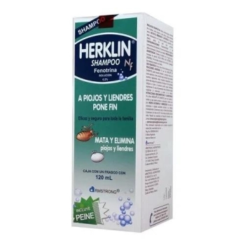 HERKLIN NF (PHENOTHRIN) SHAMPOO 120ML