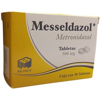 MESSELDAZOL (METRONIDAZOLE) 500 MG 30 TABLETS