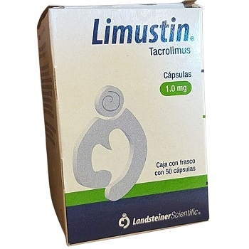 LIMUSTIN (TACROLIMUS) 1.0 MG 50 CAPSULES