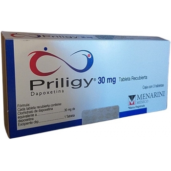 PRILIGY (DAPOXETINE) 30 MG BOX WITH 3 TABLETS