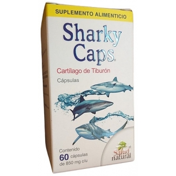 SHARKY CAPS (CARTILAGO DE TIBURON) 850 MG  C/U 60 CAPSULAS