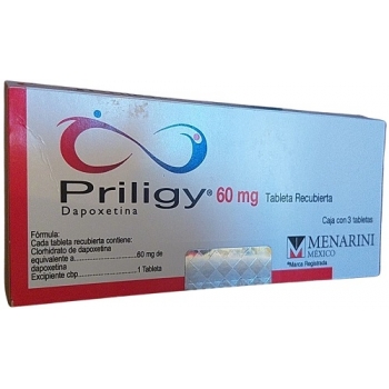 PRILIGY (DAPOXETINE) 60 MG 3 TABLETS