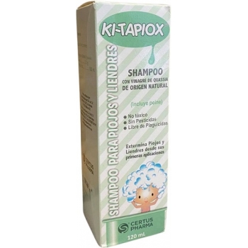 KI-TAPIOX SHAMPOO PARA PIOJOS 120 ML